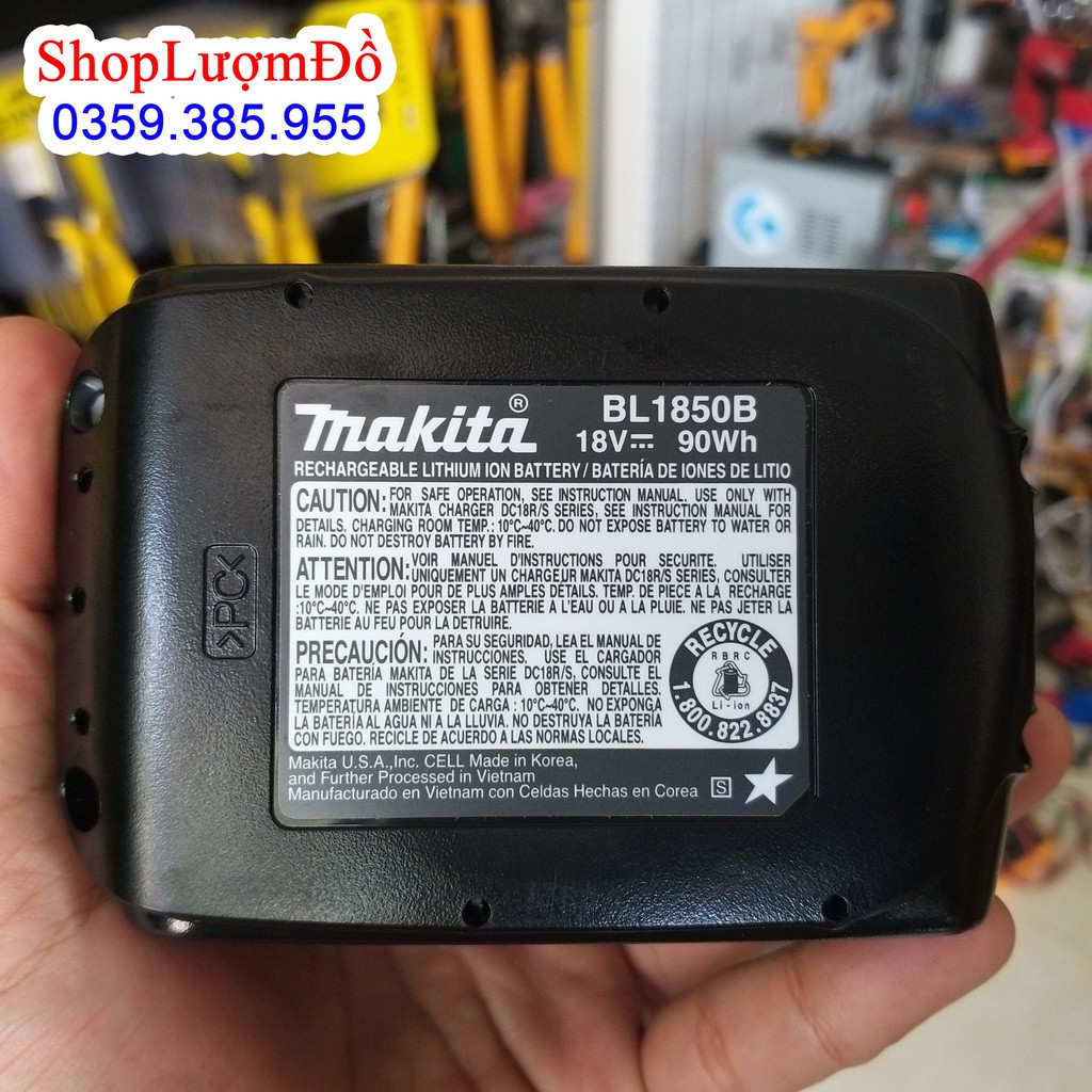 Pin Makita 3.0Ah - 5Ah chính hãng