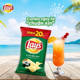 [Snack Lay's] Khoai Tây Lát Vị Tảo Biển 35gr🎉+20%🎉hoặc 63gr