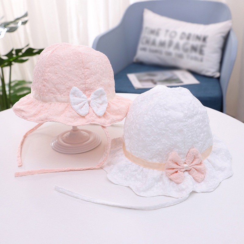 Nón Vành Tròn Thời Trang Dành Cho Bé Gái 1-3 Tuổi