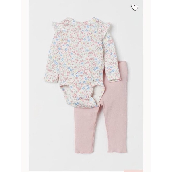 Bộ cotton dài tay HM chuẩn auth có sẵn đủ size
