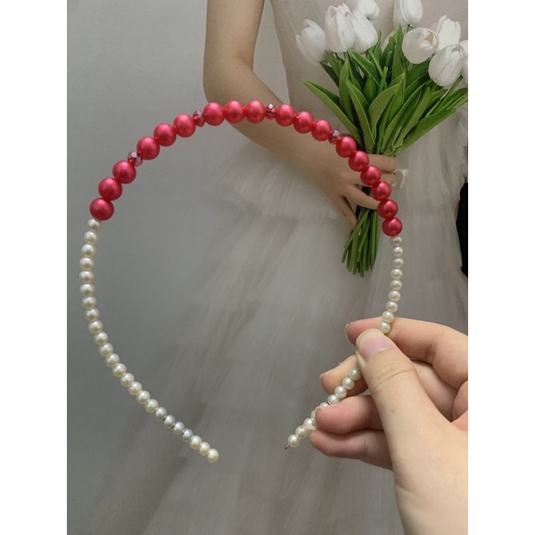 Pass set áo dài yên xuân đỏ đất sumire