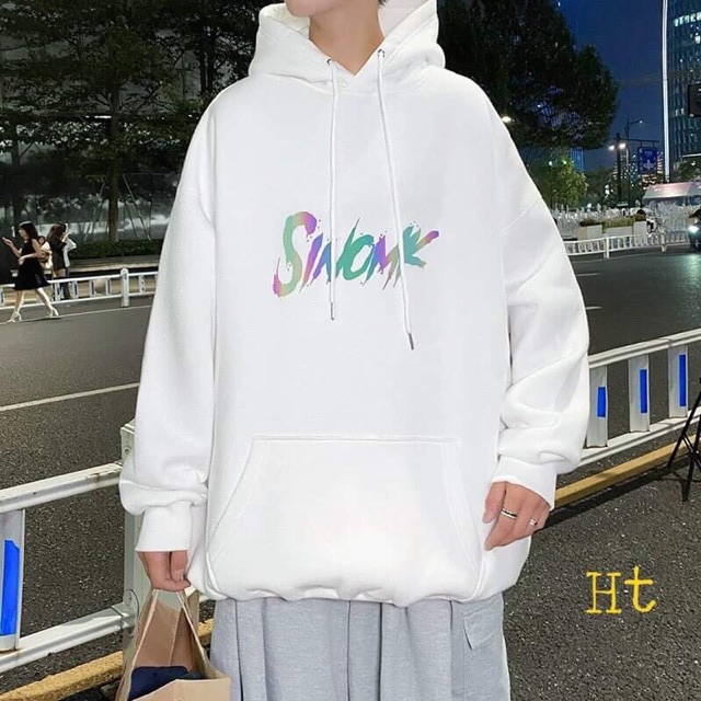 Áo hoodie phản quang SINO chất nỉ ngoại cao cấp