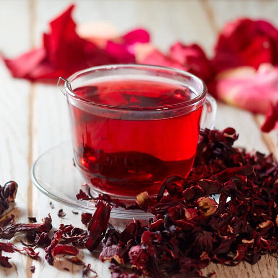 Hoa Atiso đỏ / Hibiscus (hoa bụp giấm) sấy khô nguyên bông gói 10 gram (tặng gói cỏ ngọt khi mua trên 5 gói)