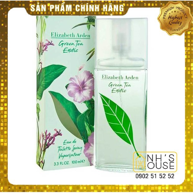 Nước Hoa Nữ Elizabeth Arden Green Tea Exotic EDT Tester 5ml/10ml/20ml