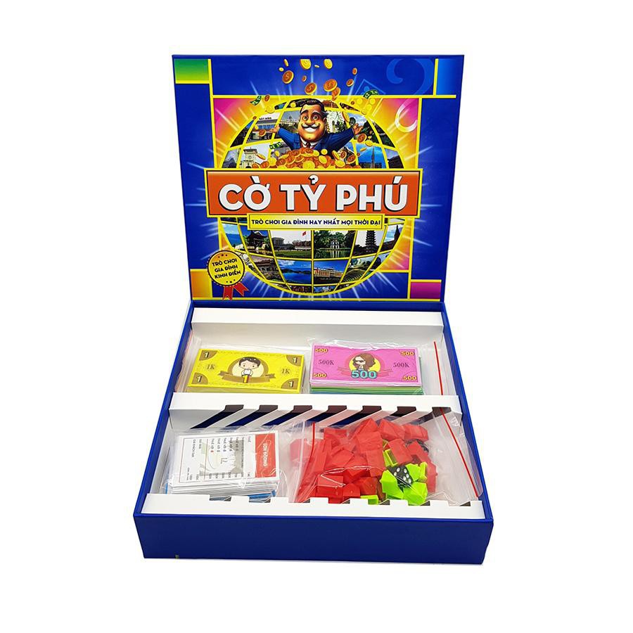 Jabi Toys - Cờ Tỷ Phú Việt Nam - Trò chơi gia đình rèn luyện tư duy tài chính hay nhất mọi thời đại Tomcityvn