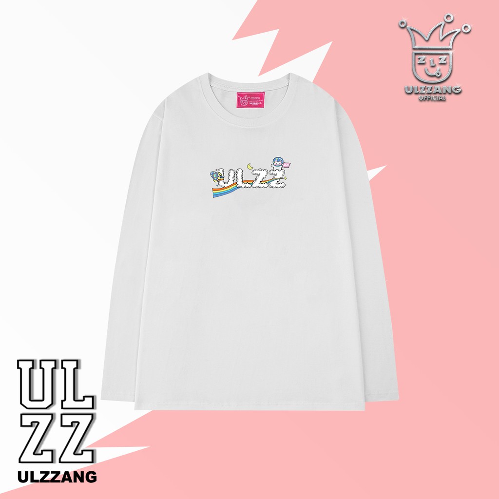 Áo thun dài tay local brand ULZZ ulzzang form dáng rộng unisex cloud astronaut U-38