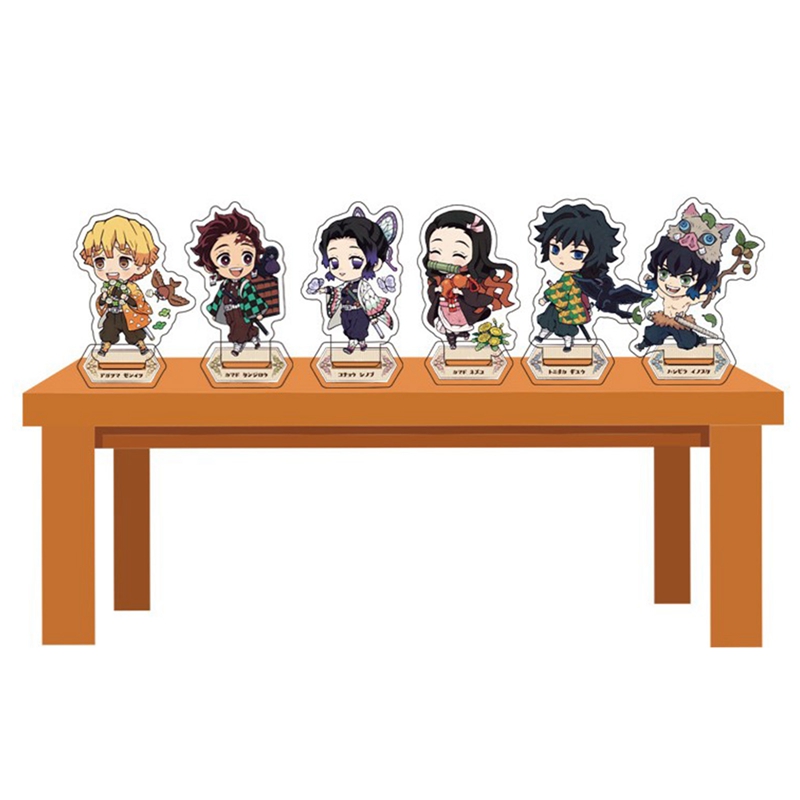 Anime Demon Slayer: Kimetsu No Yaiba Cosplay Acrylic BL Stand Figure Accessory