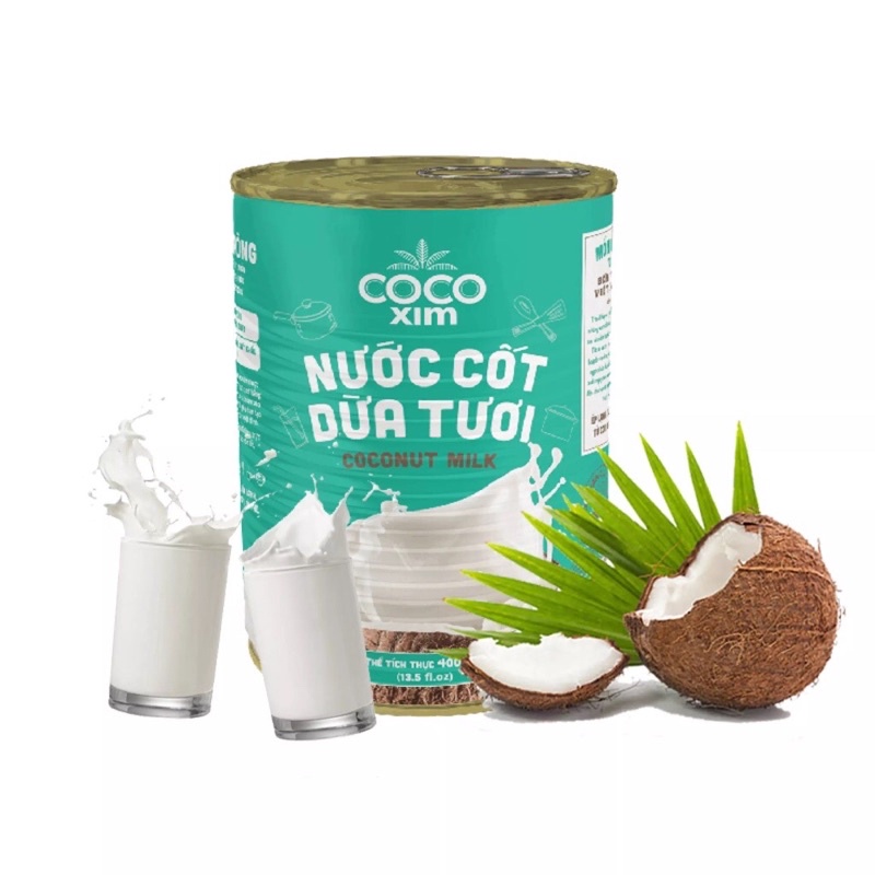Nước cốt dừa Lon Cocoxim 400ml