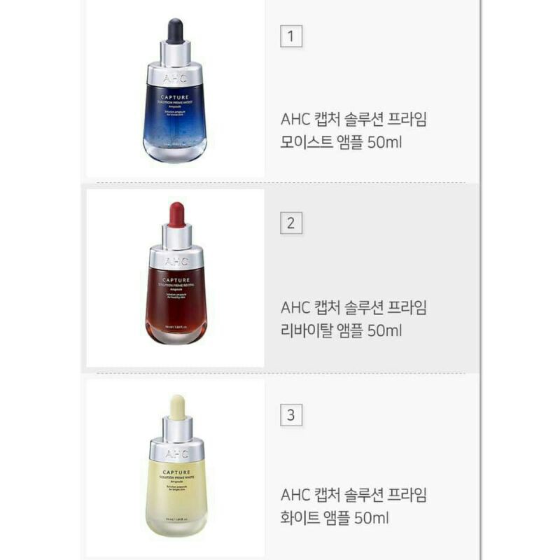 TINH CHẤT SERUM DƯỠNG DA AHC