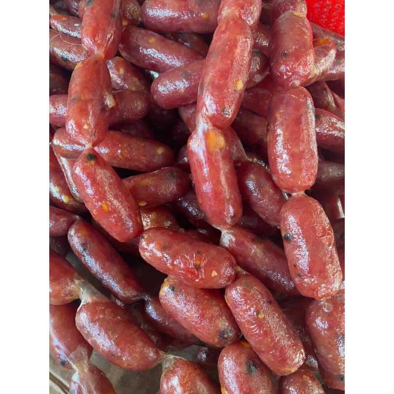 1kg LẠP XƯỞNG TƯƠI TRỨNG MUỐI( cây lậy)chất lượng