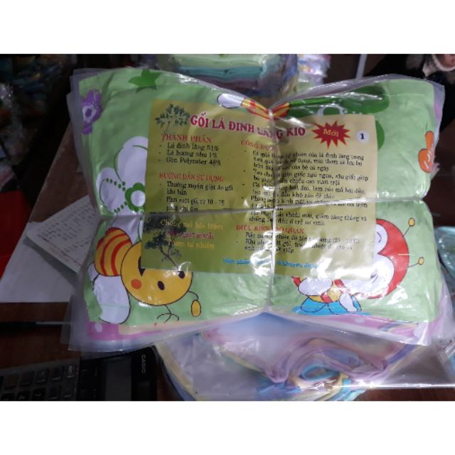 Combo 10 gối lá đinh lăng số 1