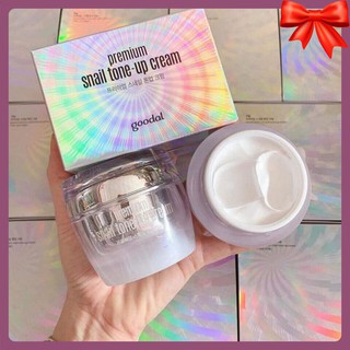 [SHIP TẬN GIƯỜNG] Kem dưỡng trắng Ốc Sên Goodal Premium Snail Tone-Up Cream Hàn Quốc Mẫu Mới 2020 50G (HÀNG AUTH)