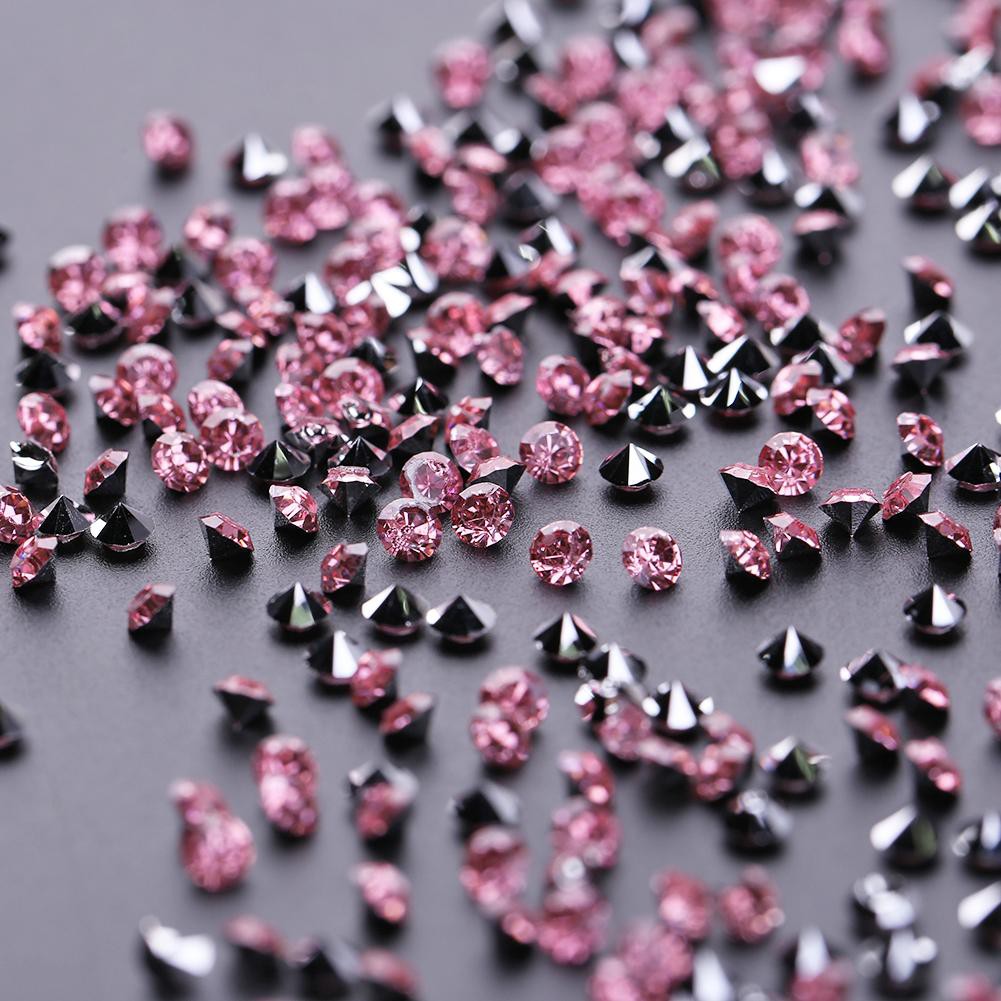 Túi 500 viên đá Rhinestone dùng trang trí móng tay có nhiều màu sắc để lựa chọn