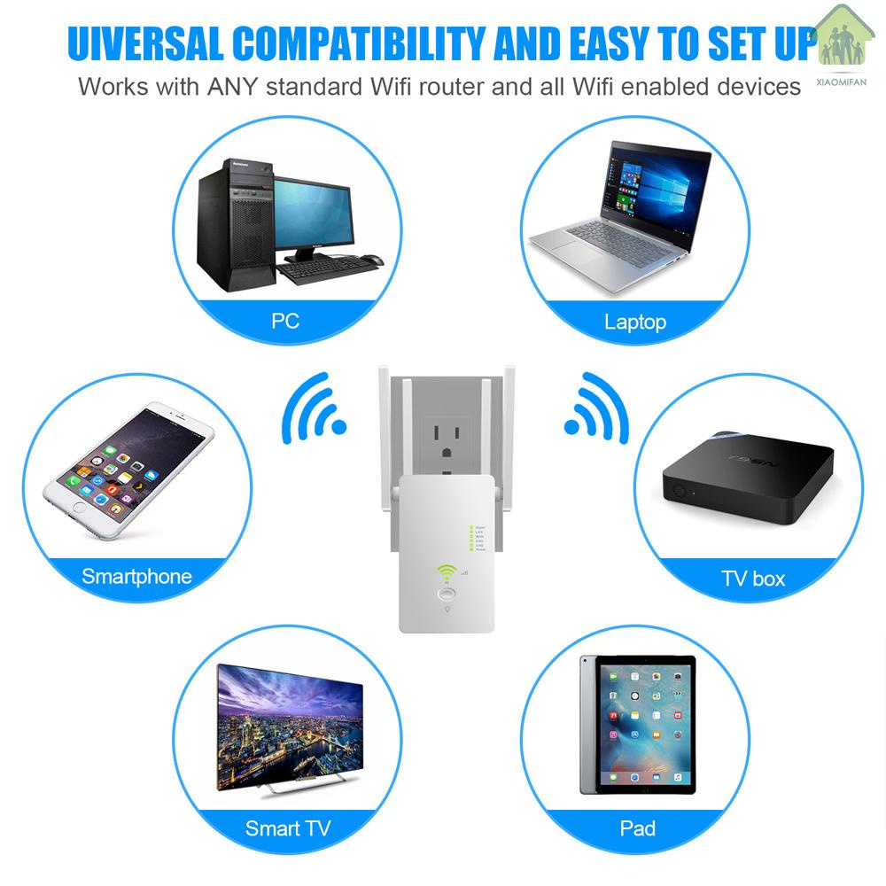 Bộ Khuếch Đại Tín Hiệu Wifi Xm Ac1200Mbps 802.11n 2.4ghz / 5.8ghz | BigBuy360 - bigbuy360.vn