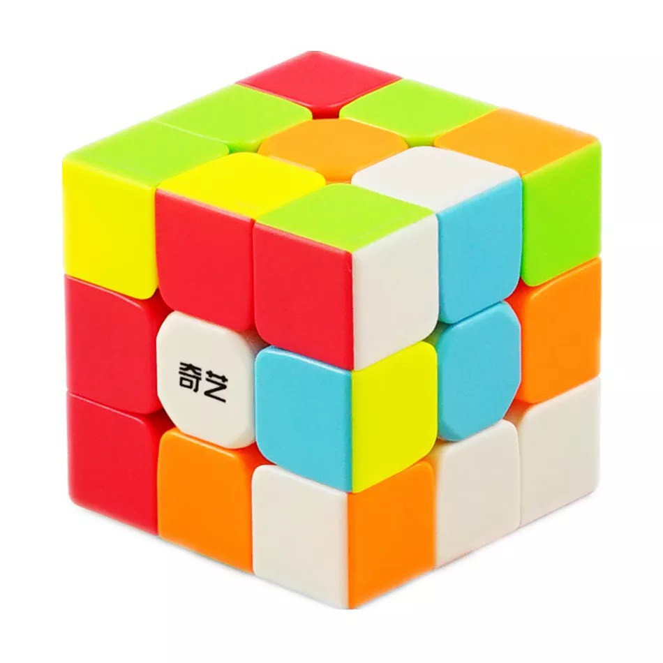 Rubik 2x2 3x3 4x4 5x5 QiYi Warrior S Stickerless Rubic 3 Tầng Không Viền