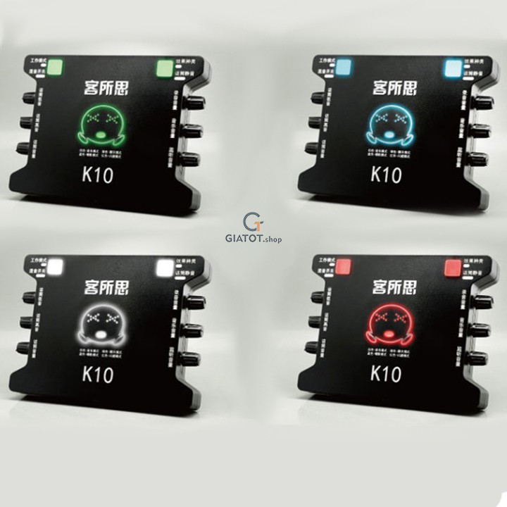Sound card XOX K10 đẳng cấp âm thanh