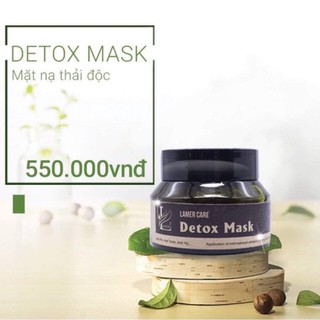 [Tặng cọ - hộp 60gr] MẶT NẠ THẢI ĐỘC DETOX MASK DR.LACIR - thải độc da, phục hồi cấu trúc da