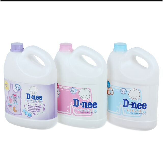 combo 2 Nước giặt dnee 3L ( tim. Trắng. Xanh. Hông)