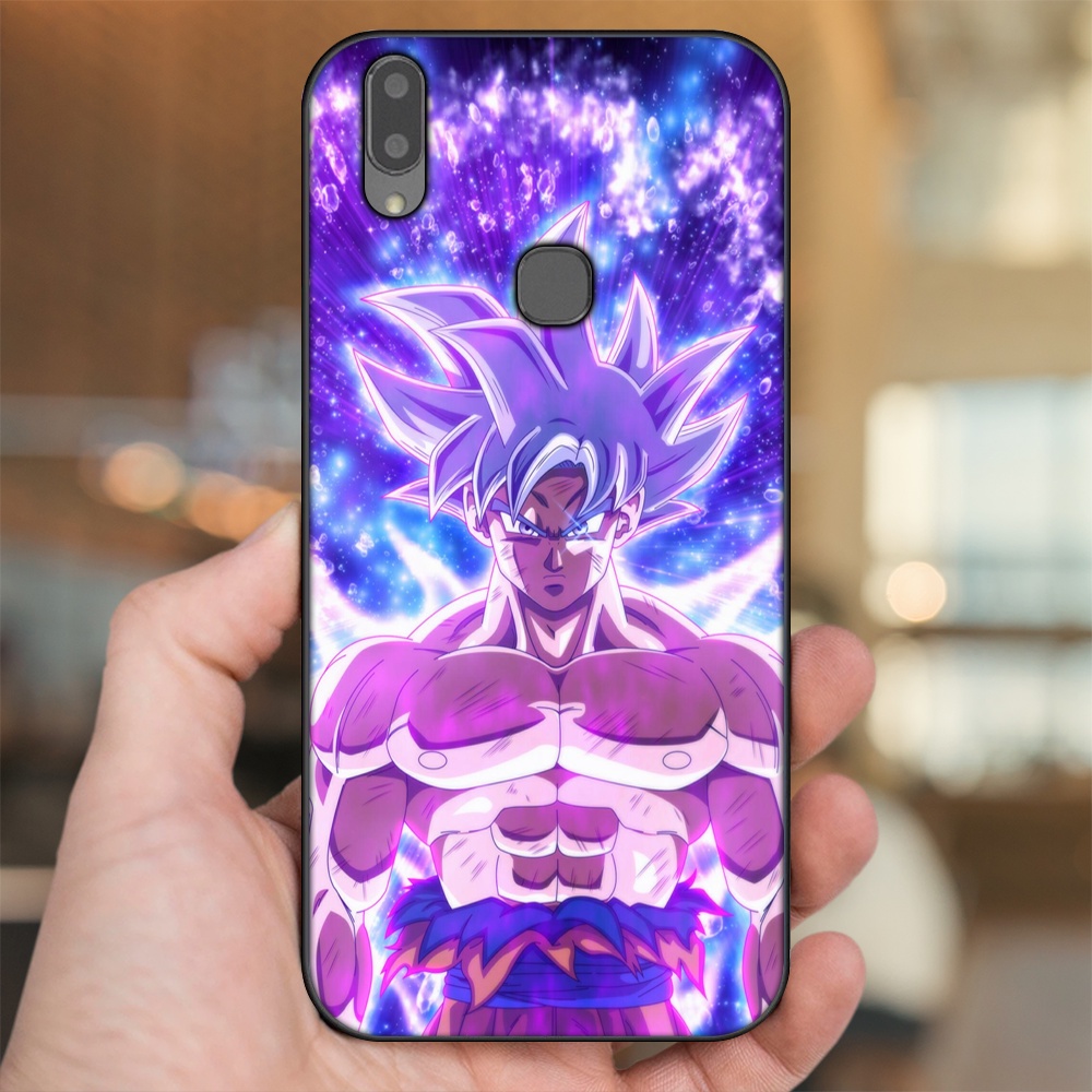 Ốp lưng Vivo V9, Y85, V11i viền đen in hình Goku Dragon Ball