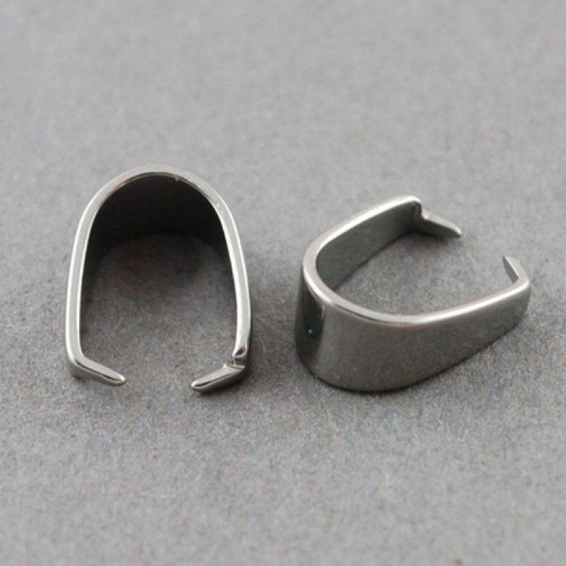 Set 5~100 Khóa Cài Bằng Thép Không Gỉ 304 6~13mm Làm Trang Sức Thủ Công