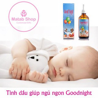 Tinh dầu giúp ngủ ngon Goodnight – Tinh dầu trị mất ngủ - Matab Shop