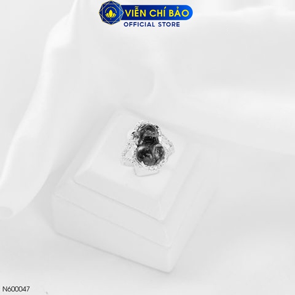 Nhẫn bạc nữ Tỳ Hưu Thiên Lộc Tóc Đen chất liệu bạc S925 thời trang phụ kiện trang sức nữ Viễn Chí Bảo N600047
