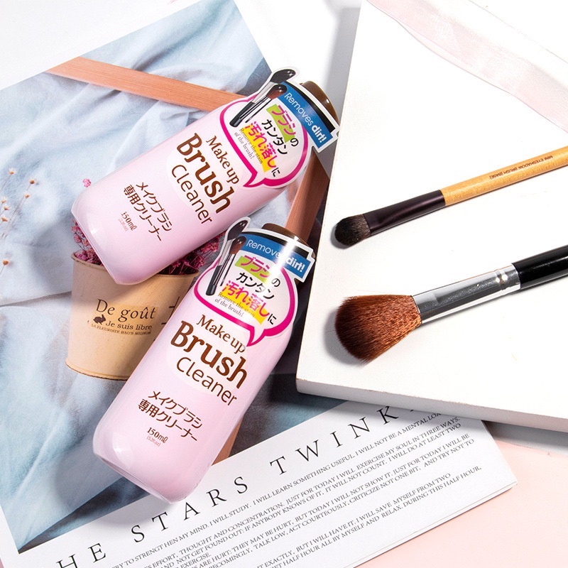 Nước giặt cọ/mút chuyên dụng trong makup cá nhân và chuyên nghiệp