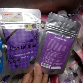 Keo nối mi Crystal Glue tím bền 5-6 tuần
