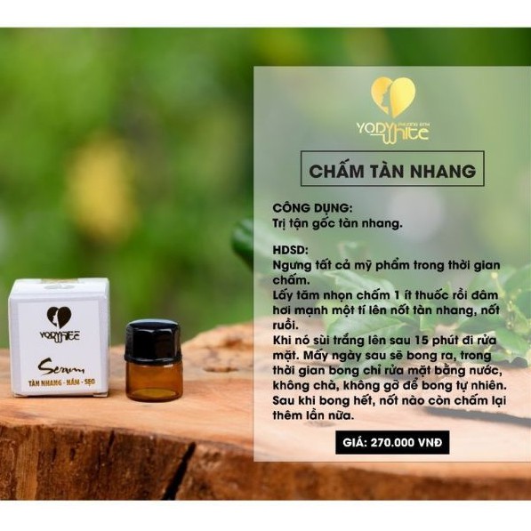 Chấm Tàn Nhang Nám Sẹo Rỗ Phương Anh