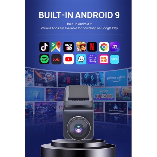 Carplay Android tích hợp camera hành trình CPC200-Tbox AR, Camera hành trình tích hợp Carplay Android Tbox AR