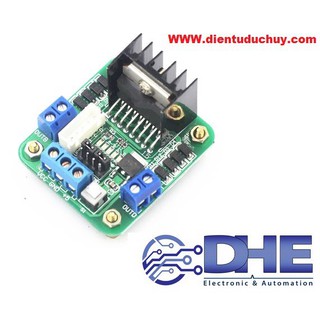 MẠCH CÔNG SUẤT DRIVER ĐIỀU KHIỂN ĐỘNG CƠ DC, ĐỘNG CƠ BƯỚC - L298N (XANH LÁ), CHẤT LƯỢNG RẤT CAO