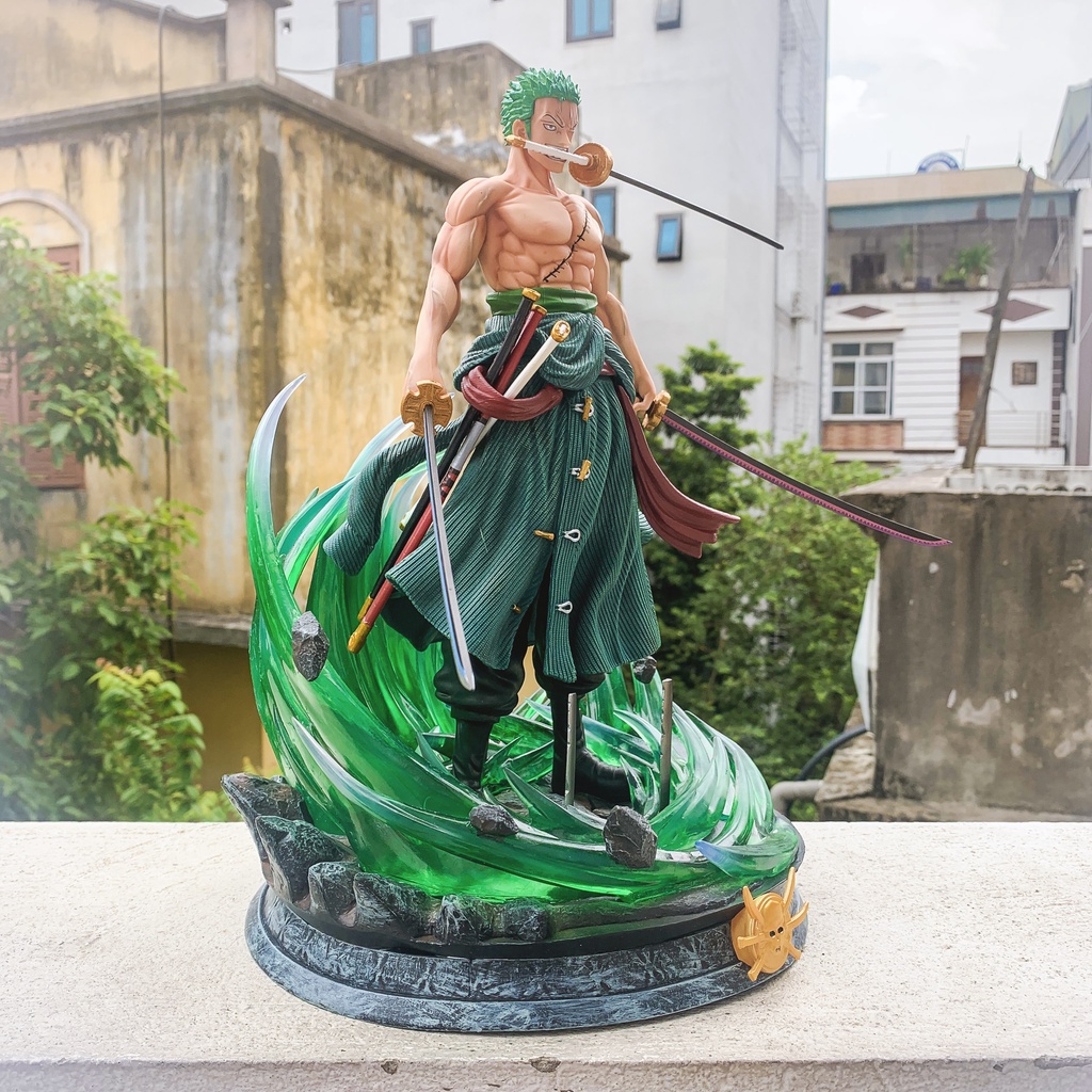 Mô hình zoro hàng mới siêu khủng có 2 thân 4 đầu