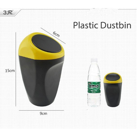 [Euro Quality] Thùng rác mini cho xe hơi Plastic Dustbin