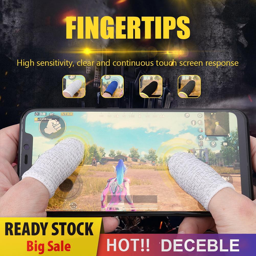 Bộ 2 Vỏ Bọc Ngón Tay Thoáng Khí Chống Mồ Hôi Cho Chơi Game