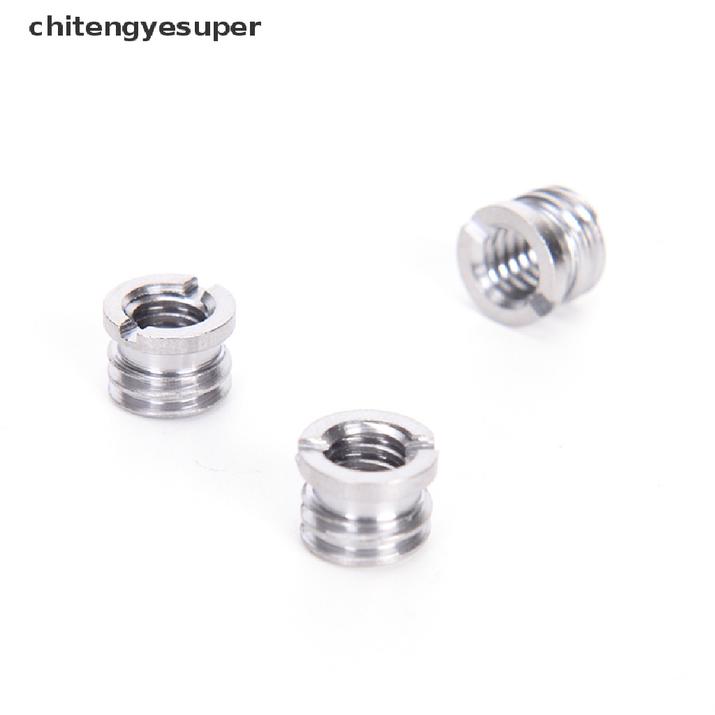 Set 5 đầu chuyển đổi ốc vít 1/4&quot; sang 3/8&quot; cho giá đỡ máy ảnh và máy ảnh X8K5 New CGS