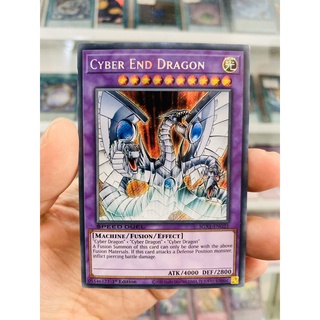 Thẻ bài yugioh! mã sgx1-eng21 - cyber end dragon - secret rare - 1st edition