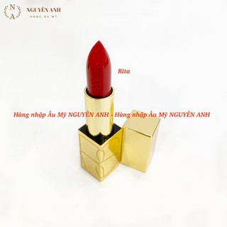 Son nars - vip audacious lipstick - rita đỏ tươi phiên bản giới hạn đặc biệt vỏ vàng - hàng nhập nguyên anh