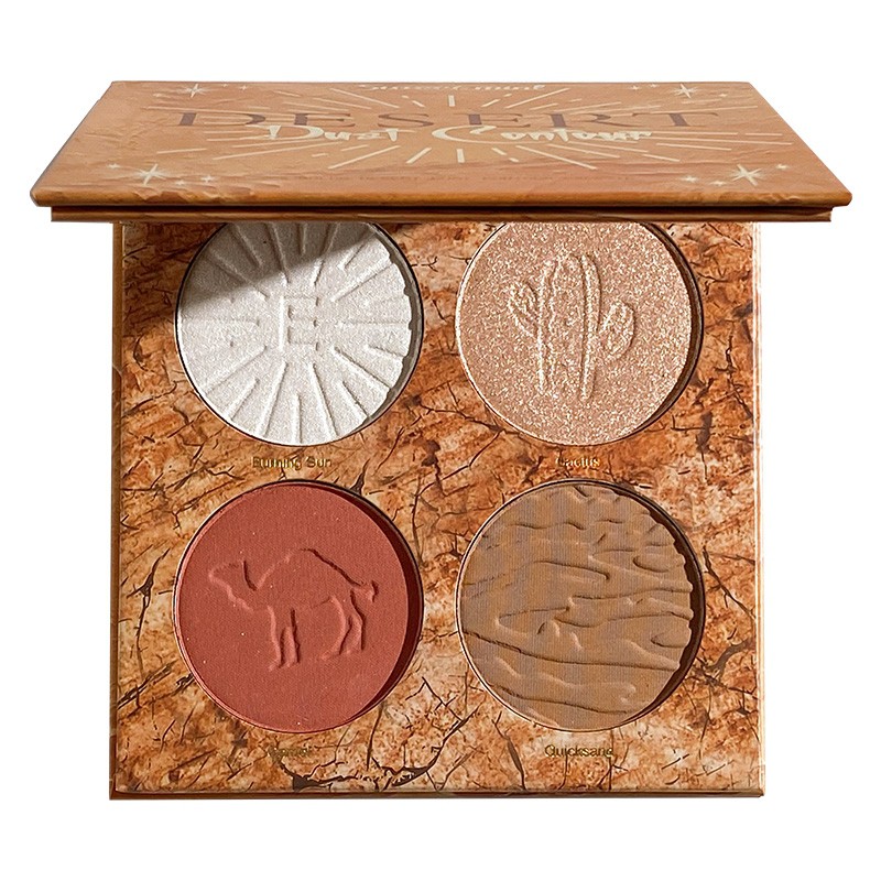 (hàng Mới Về) Bảng Phấn Má Hồng Otwoo Bốn Màu Lì Và Ánh Ngọc Trai Trang Điểm Bắt Sáng Sm164 | BigBuy360 - bigbuy360.vn