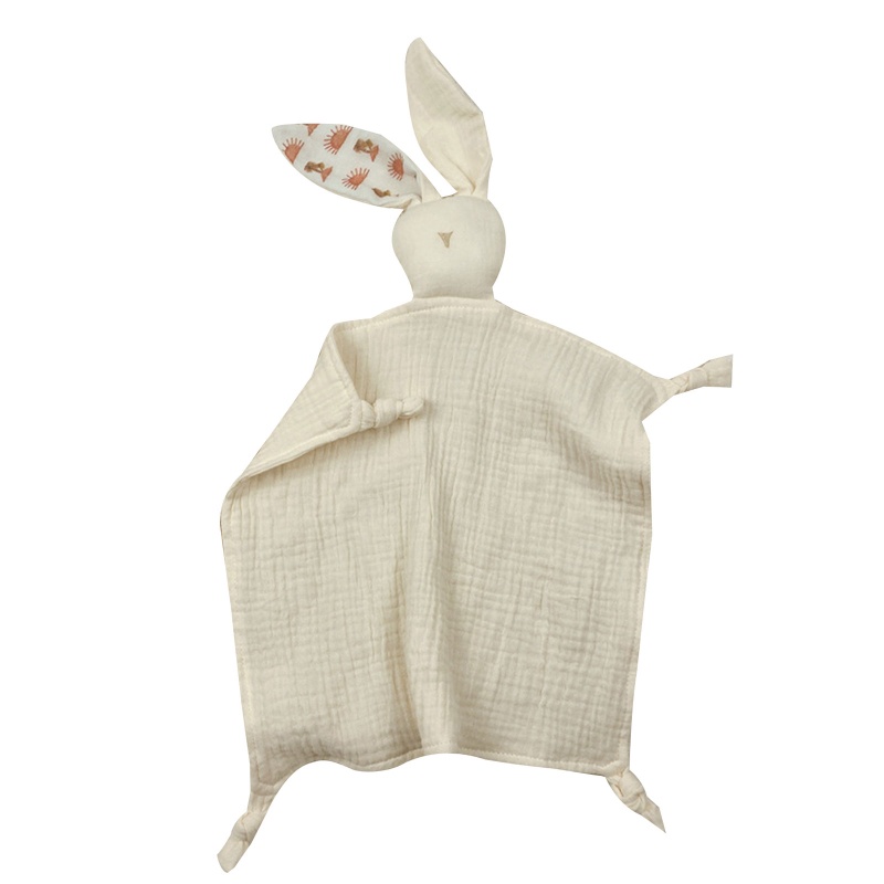 Chăn Bằng Cotton Mềm Mại Hình Thú Nhồi Bông An Toàn Cho Bé