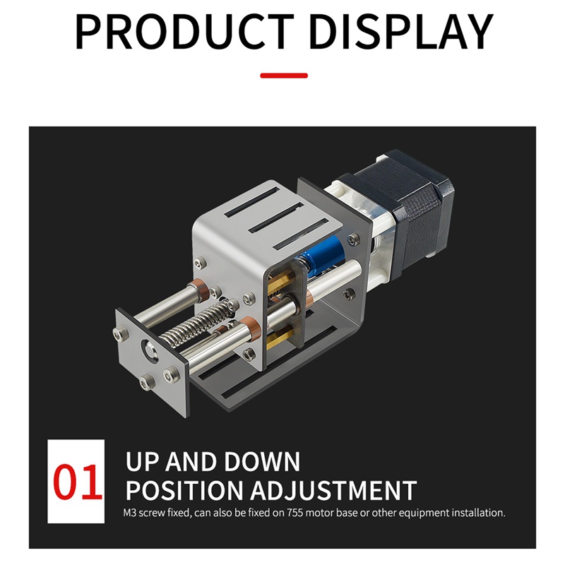 Bộ Định Tuyến CNC Z-Axis 100mm Chuyên Dụng Cho Máy Phay CNC DIY