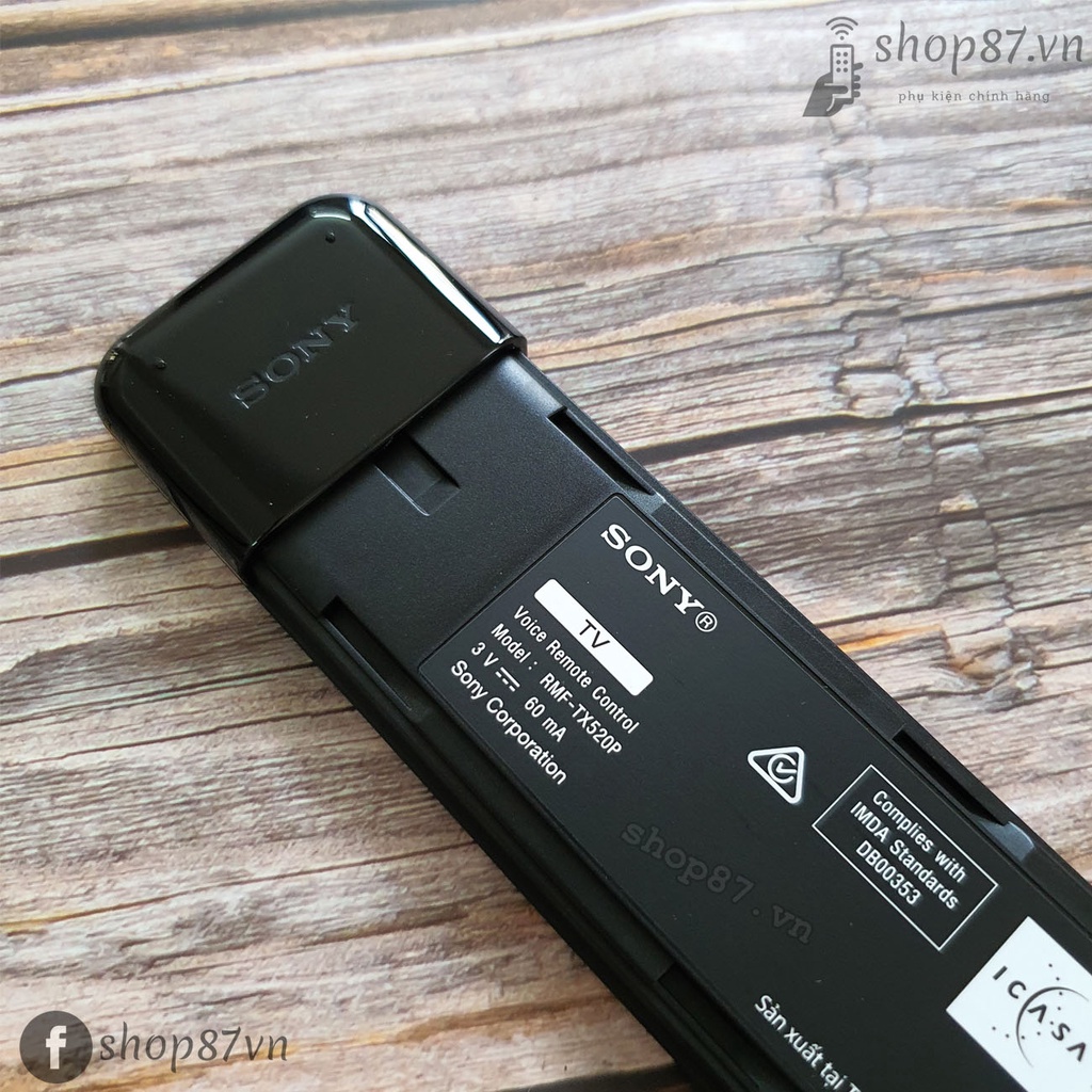 Điều khiển tv Sony RMF-TX520P chính hãng giọng nói