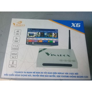 Android Tv Box Vinabox X6 Ram 2Gb Android 7.1.2