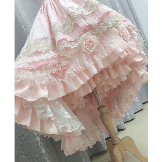 Đầm Cosplay hoa  hồng ngọt ngào