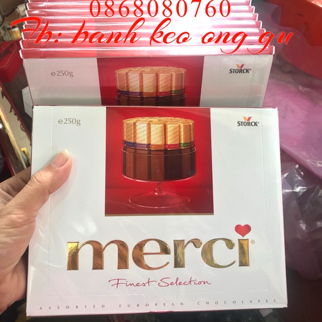 Socola Merci tổng hợp hộp 250g