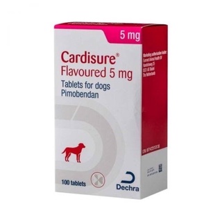 Image of Cardisure 5mg pimobendan obat jantung anjing per strip