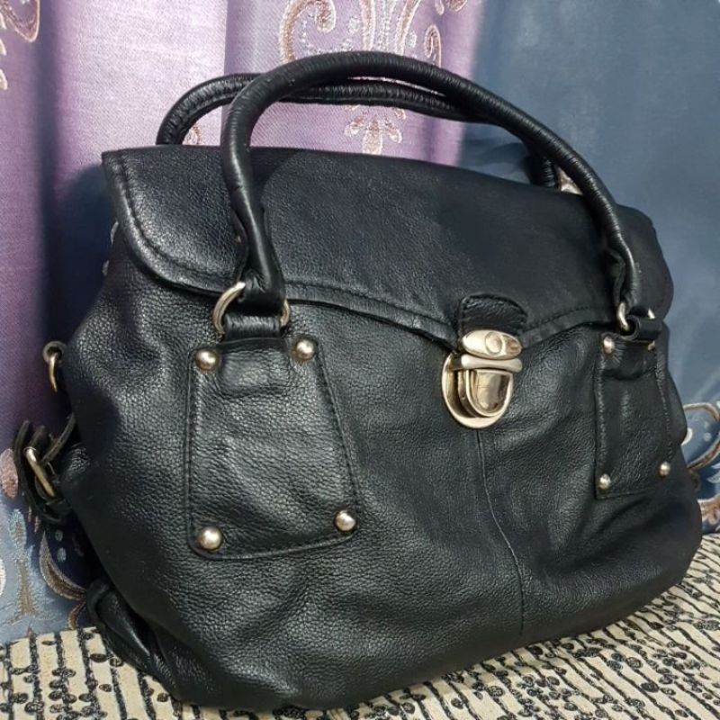 TÚI XÁCH DA DÀY SZ TO - SALE