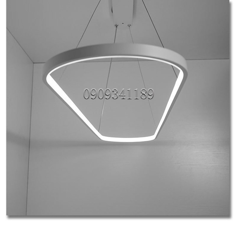 Đèn thả trần vòng Led trang trí phòng khách phòng ăn Led 3 chế độ màu TH811 (Tặng kèm remote điều khiển từ xa)