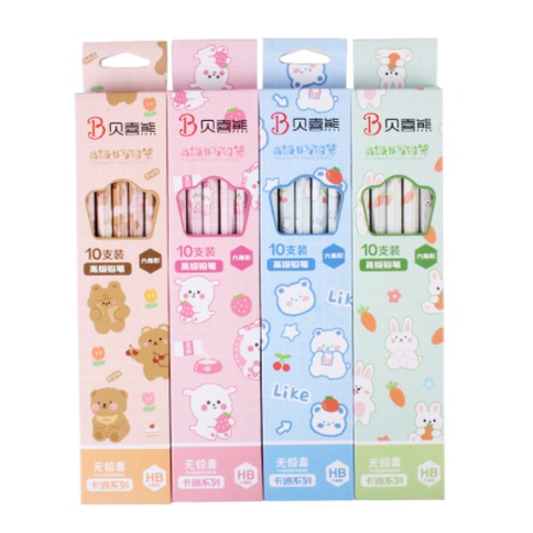 Bút chì gọt gấu thỏ roro jump BCG25 viết chì cute dễ thương