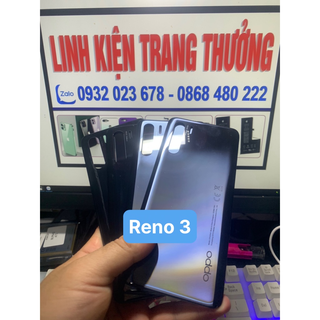 Miếng lưng vỏ oppo reno 3 hàng zin