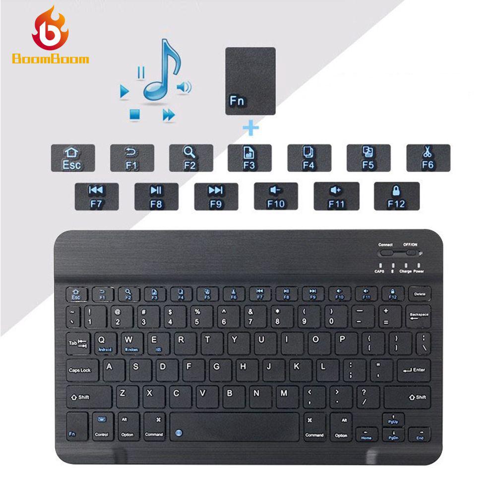 Bàn Phím Bluetooth Không Dây Cho Ios Android Windows Pc Ipad Tablet Pc